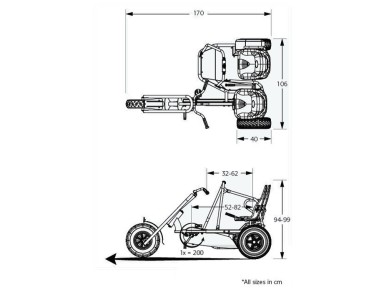 BERG Duo Chopper BF Go-Kart