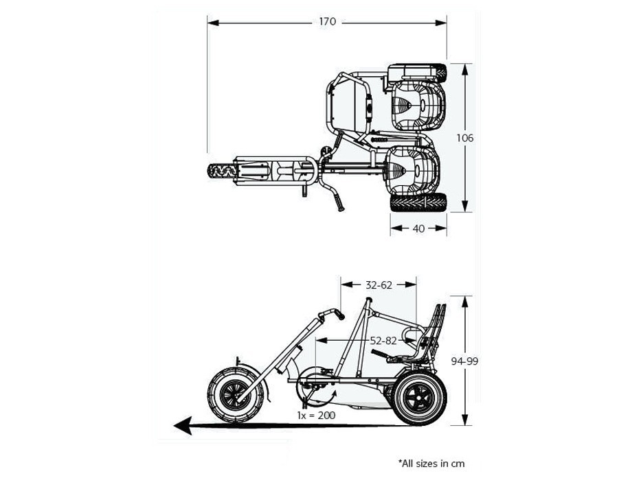 BERG Duo Chopper BF Go-Kart