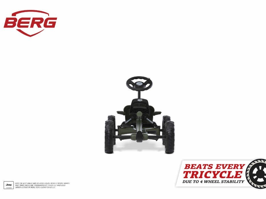 BERG Buzzy JEEP Sahara Go-Kart