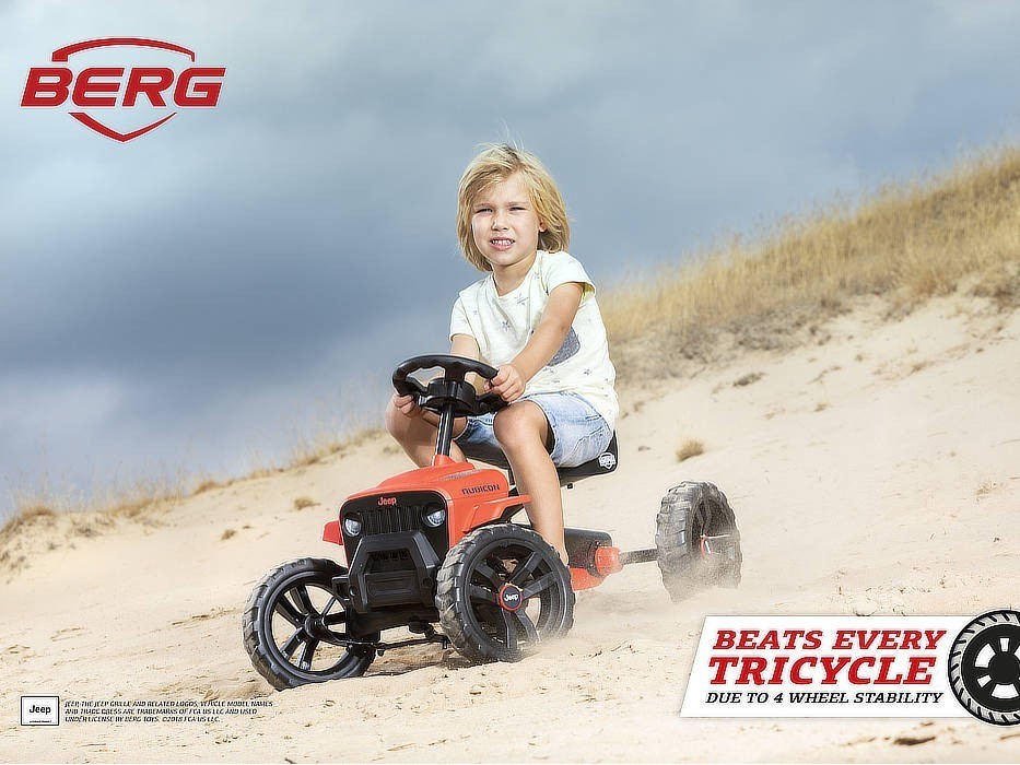 BERG Buzzy JEEP Rubicon Go-Kart