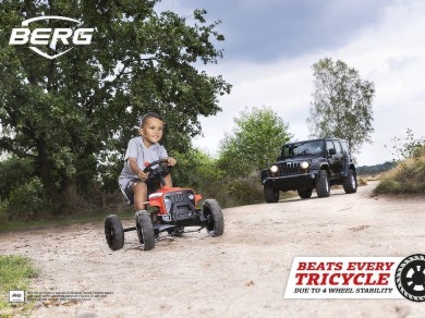 BERG Buzzy JEEP Rubicon Go-Kart