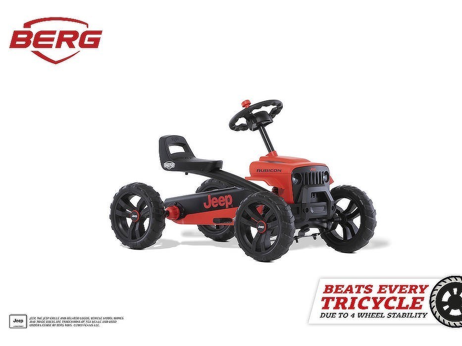 BERG Buzzy JEEP Rubicon Go-Kart