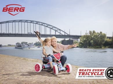 BERG Buzzy Bloom 2-in-1 Go-Kart