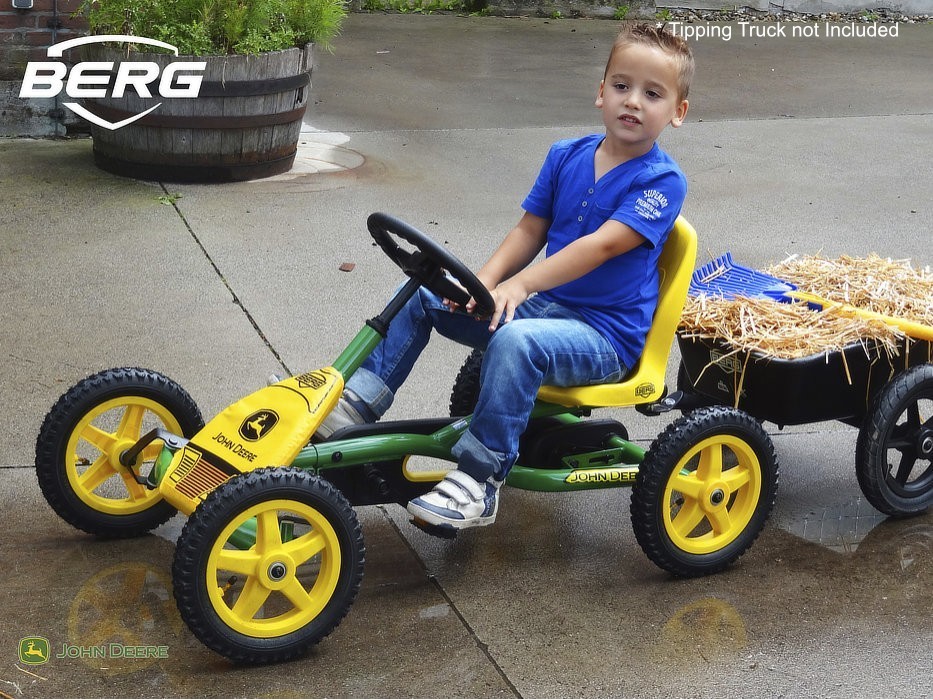 BERG Buddy John Deere Kid's Pedal Go Kart