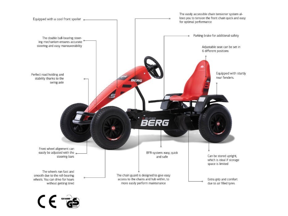 BERG XXL Basic Super E-BFR Go-Kart