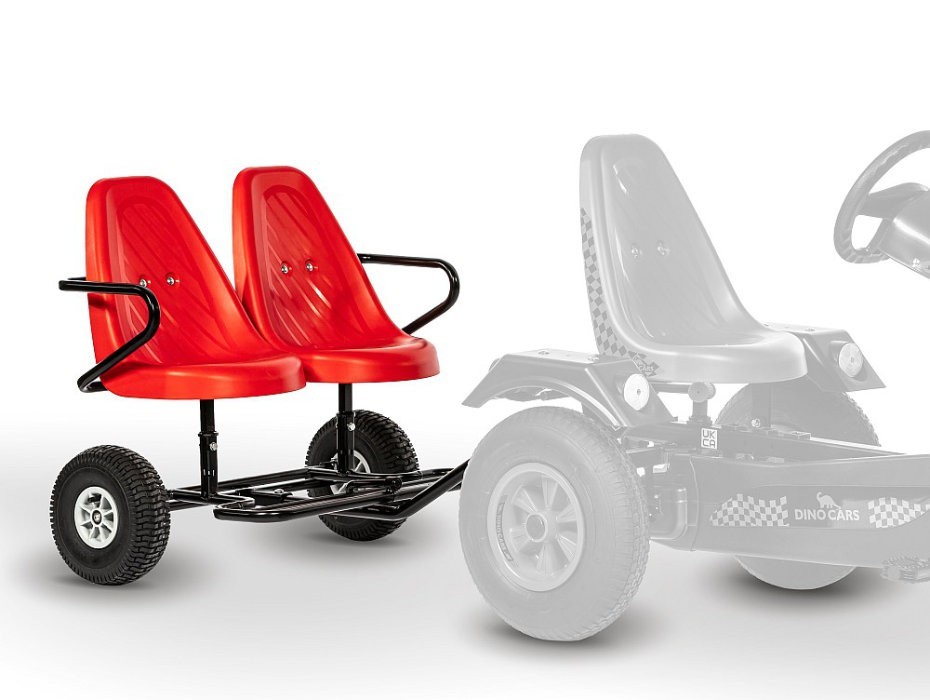 DINO Two Seater Trailer & MPT  Trailers for Kid's Pedal Go-Karts