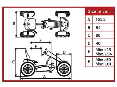 BERG XL X-plore BFR-3 Adult's Go Kart