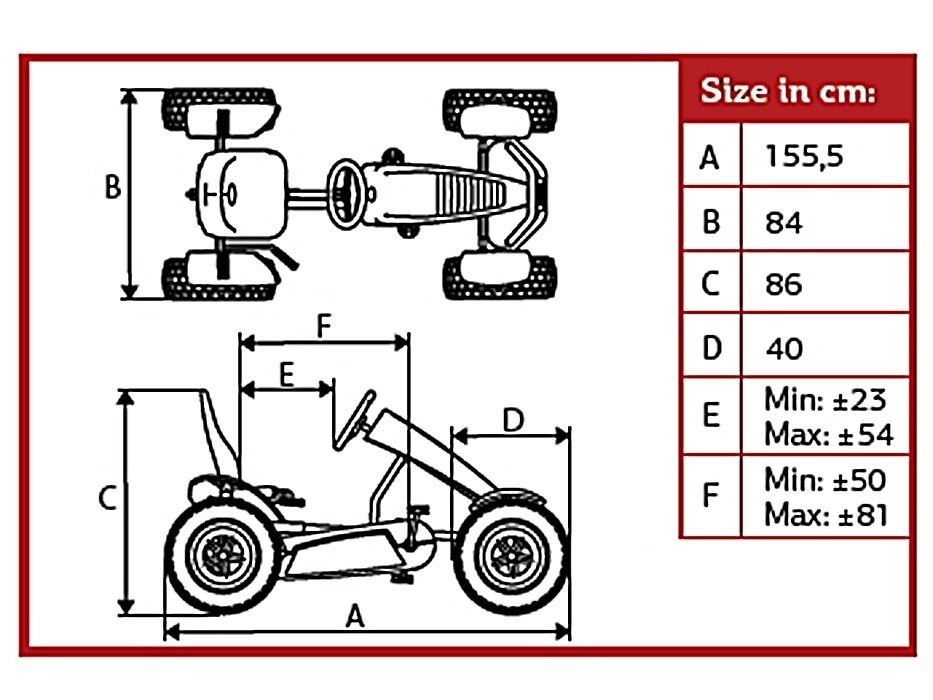 BERG XL X-plore BFR-3 Adult's Go Kart